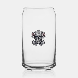 Verre Canette skull glass