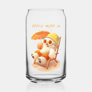 Verre Canette Smile Pup : Mode Plage Activé Bichon Frise Sourire