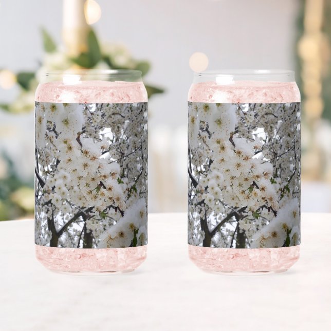 Verre Canette Snowy Blossom Drinkware Set (Insitu (Mariage))