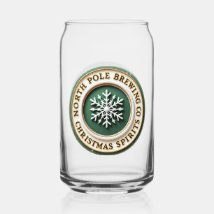 Verre Canette Société de brassage du pôle Nord