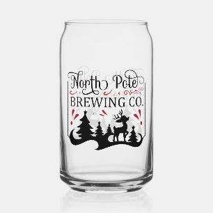 Verre Canette Société de brassage North Pole 