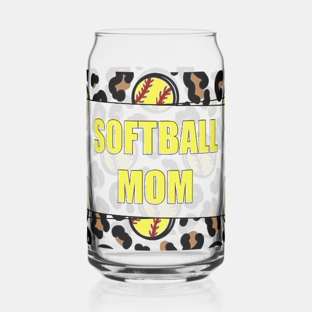 Verre Canette Softball mom (Gauche)