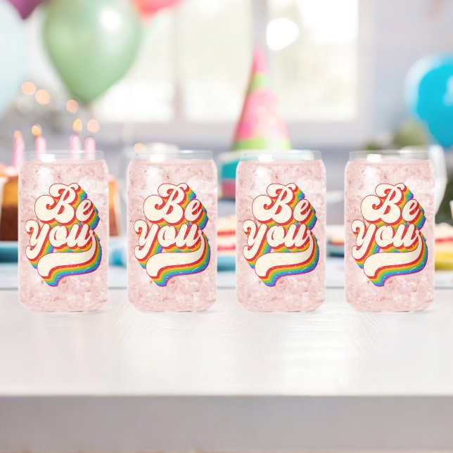 Verre Canette Sois Toi ! Lunettes (Insitu (Anniversaire))