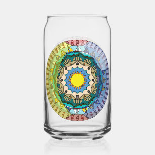 Verre Canette Soleil d'été