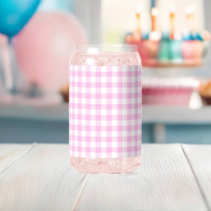Verre Canette Southern Hospitality carreau rose