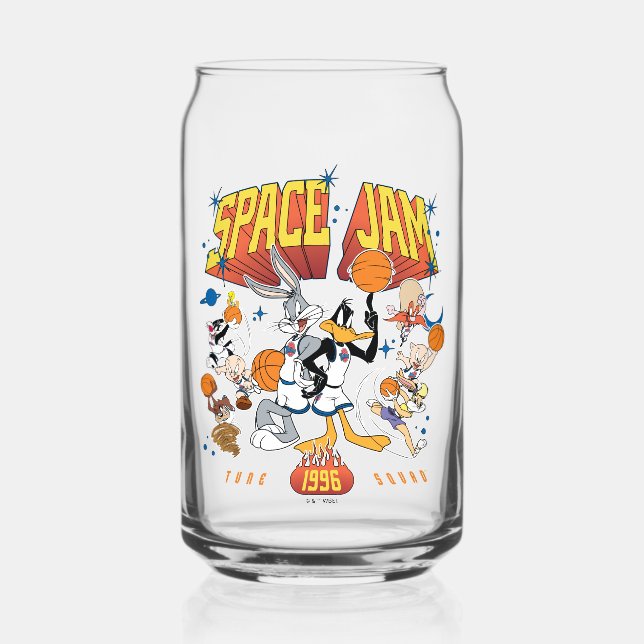 Verre Canette SPACE JAM™ ÉQUIPE TUNE SQUAD™ Graphique 1996 (Recto)