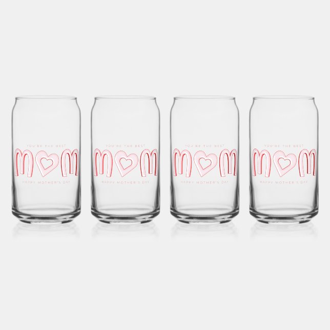 Verre Canette Spécial pour votre mère (Gauche)