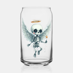 Verre Canette Squelette Ange – Le côté doux de l'au-delà. 
