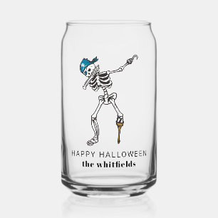 Verre Canette Squelette de pirate Dabbing de famille Joyeux Hall