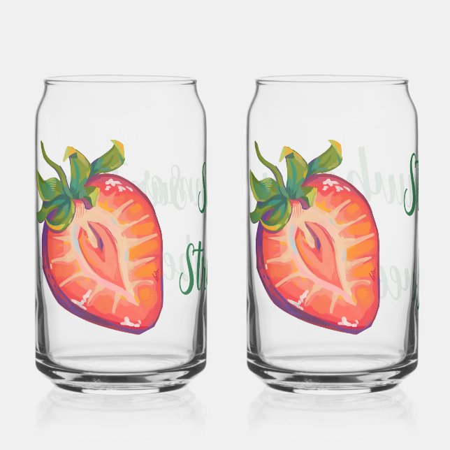 Verre Canette Strawberry sweetness (Recto)