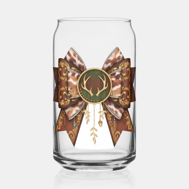Verre Canette style arc de cerf (Recto)