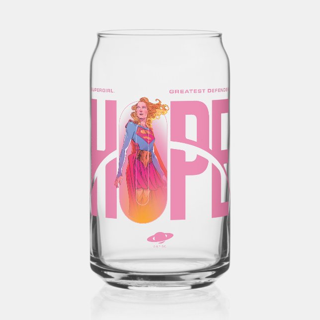 Verre Canette Supergirl Espoir (Recto)