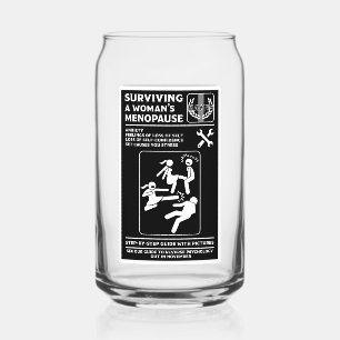 Verre Canette Survivre À La Ménopause