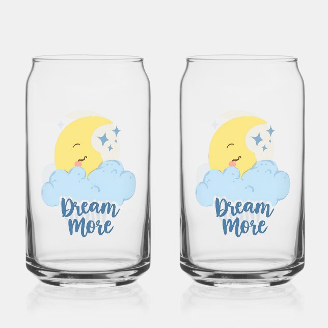 Verre Canette Sweet Dreams with Fluffy Cloud (Recto)