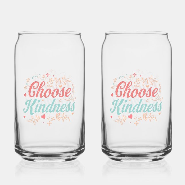 Verre Canette Sweet Kindness Matters Typography (Recto)