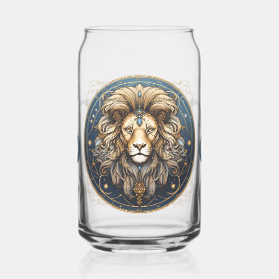 Verre Canette Symbole Lion frappant