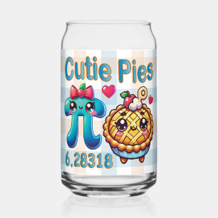 Verre Canette Symbole Pi mignon et pie Pie Pie Pie