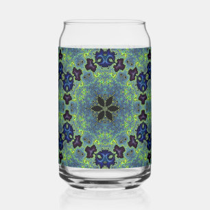 Verre Canette Symphonie fractale radiante