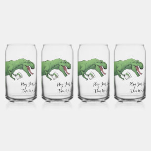 Verre Canette T-Rex Dinosaur Carte Jeu Poker Jouer Cartes
