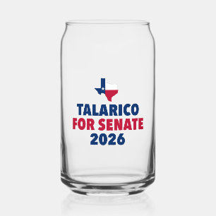 Verre Canette Talarico pour le Sénat Élection 2026 Texas
