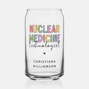 Verre Canette Technologue en médecine nucléaire sur mesure CNMT 