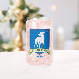Verre Canette Ted Lasso   Logo de l'équipe AFC Richmond