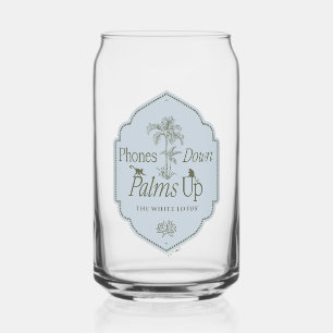 Verre Canette Téléphones Vers Le Bas, Palmiers Vers Le Haut - Le