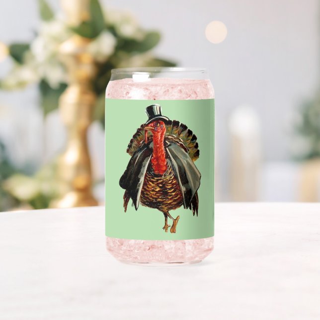 VERRE CANETTE THANKSGIVING TURKEY  (Insitu (Mariage))