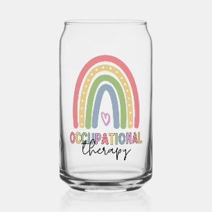 Verre Canette Thérapie professionnelle OT Thérapiste Colorful Ar
