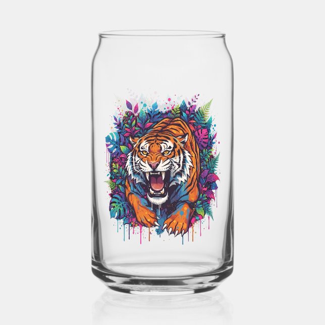 Verre Canette Tigre (Recto)