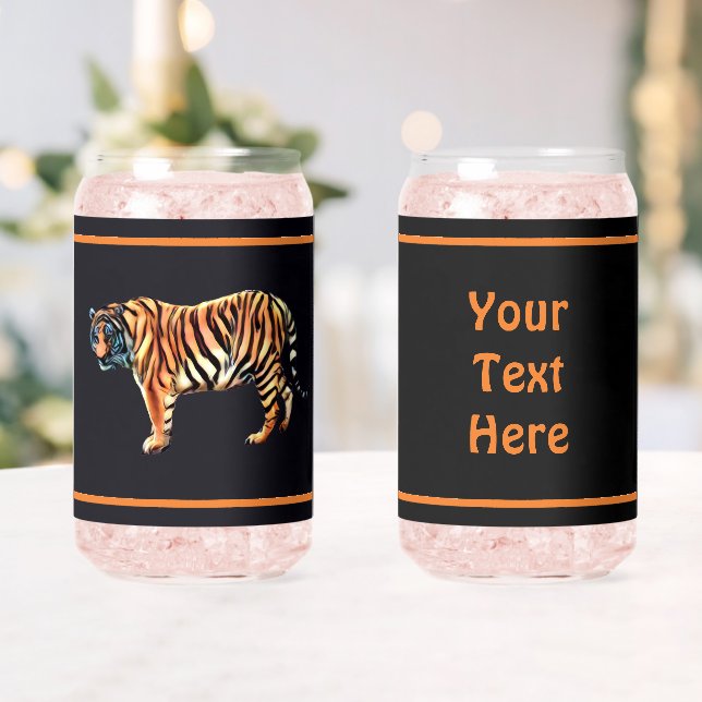 Verre Canette Tigre de Sibérie (Insitu (Mariage))