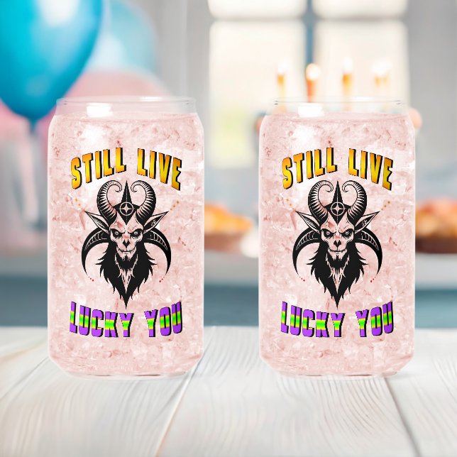 Verre Canette Toujours Vivez Heureux Vous (Insitu (Baby Shower))