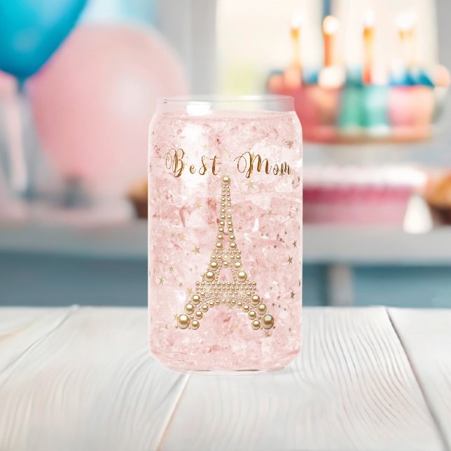Verre Canette Tour Eiffel (Insitu (Baby Shower))