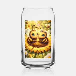 Verre Canette Tournesol BEE Mine
