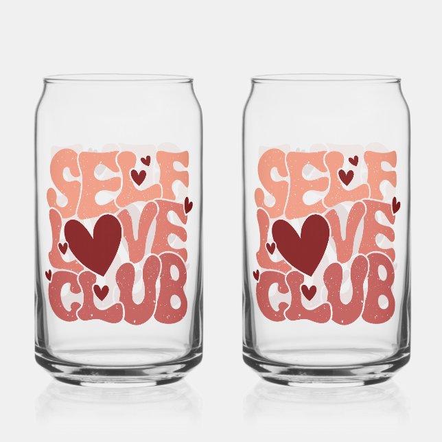 Verre Canette Trendy Positive Affirmation Aesthetic Quote (Recto)