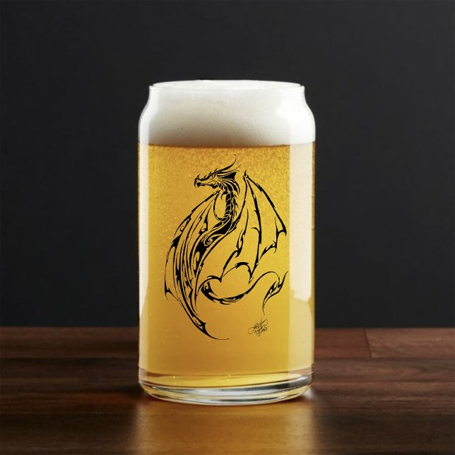 Verre Canette Tribal du dragon (Créateur téléchargé)