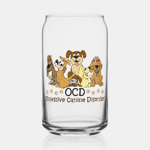 Verre Canette Trouble de la canine Obsessive de l'OCD