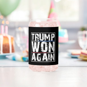 Verre Canette Trump remporte à nouveau la victoire