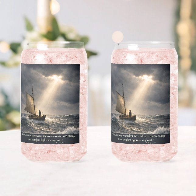Verre Canette Tu consoles mon âme (Insitu (Mariage))
