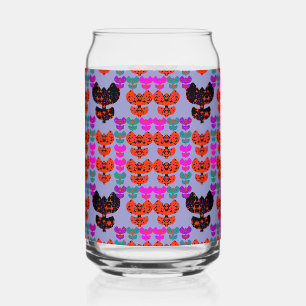 Verre Canette Tulipes Étoilées