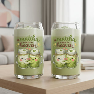 Verre Canette Un Matcha Faite au Ciel Mignon Drôle Jeu de Mots