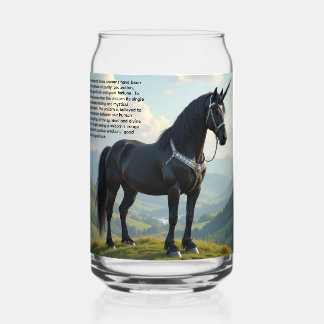 Verre Canette Unicorn