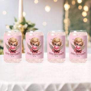 Verre Canette Université Cupid Mignon Ange Bubblegum Esthétique