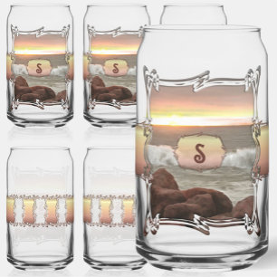 Verre Canette Vagues et boulders 0893