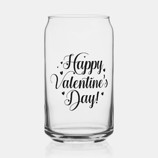 Verre Canette Valentine (Recto)