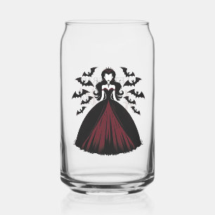 Verre Canette Vampire Reine Halloween