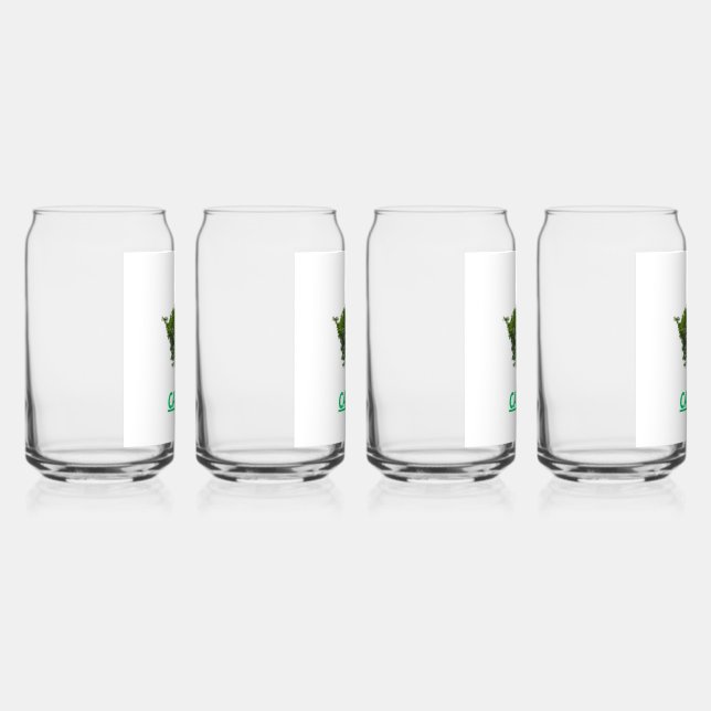 Verre Canette Vaso con la foto del cativo (Droite)