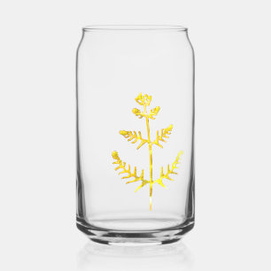 Verre Canette vert de printemps