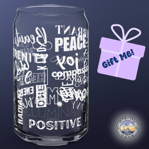 Verre Canette Vibe Élevée Je Suis Positive Eau Énergétique Netto