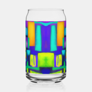 Verre Canette Vibes électriques Dreams Art Vintage élégant